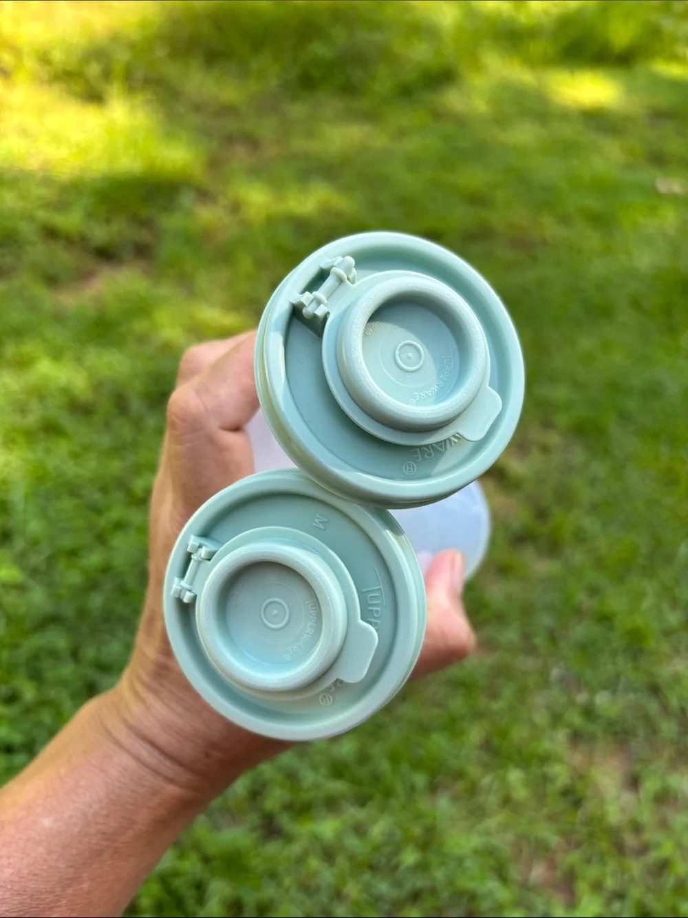 Tupperware Salt and Pepper Shakers (big size)